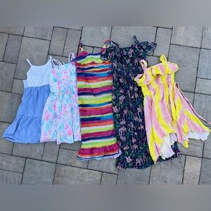 (5) Girls Dresses Lot Bundle